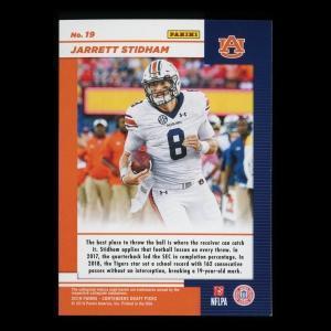 Jarrett Stidham 2019 Contender Draft Picks Game Day Ticket Tigers
