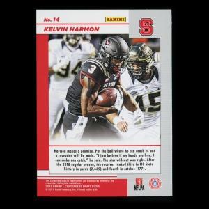 Kelvin Harmon 2019 Contender Draft Picks Game Day Ticket Wolfpack