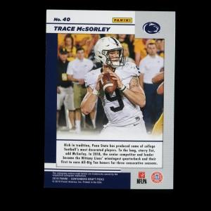 Trace McSorley 2019 Contender Draft Picks Game Day Ticket Nittany Lions