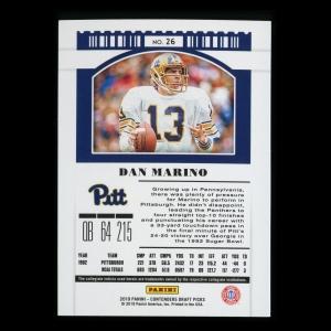 Dan Marino 2019 Contender Draft Picks Season Ticket Panthers