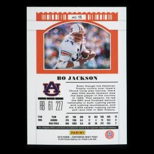 Bo Jackson 2019 Contender Draft Picks Season Ticket Tigers