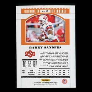 Barry Sanders 2019 Contender Draft Picks Season Ticket Cowboys