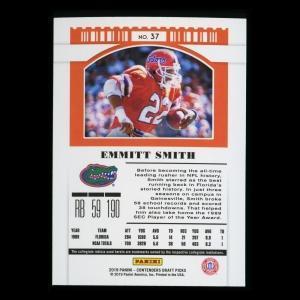 Emmitt Smith 2019 Contender Draft Picks Season Ticket Gators