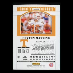 Peyton Manning 2019 Contender Draft Picks Season Ticket Volunteers