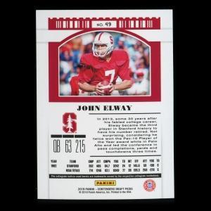 John Elway 2019 Contender Draft Picks Season Ticket Cardinal