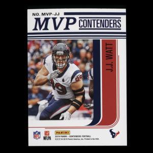 J.J. Watt 2019 Contenders MVP Contenders Texans