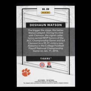 DeShaun Watson 2019 The National Tigers/Texans