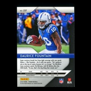 Daurice Fountain RC 2018 Prizm Rookie Colts