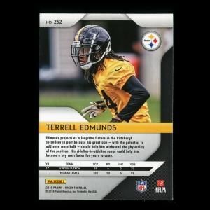 Terrell Edmunds RC 2018 Prizm Rookie Steelters