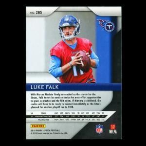 Luke Falk RC 2018 Prizm Rookie Titans