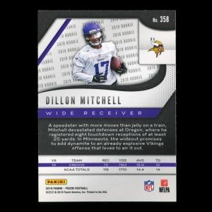 Dillon Mitchell RC 2019 Prizm Rookie Vikings