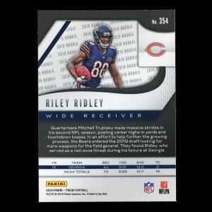 Riley Ridley RC 2019 Prizm Rookie Bears