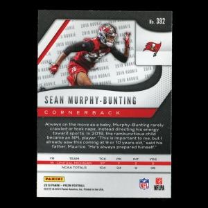 Sean Murphy-Bunting RC 2019 Prizm Rookie Buccaneers