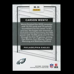 Carson Wentz 2019 The National Eagles