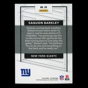 Saquon Barkley 2019 The National Giants