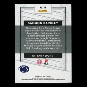 Saquon Barkley 2019 The National Nittany Lions/Giants