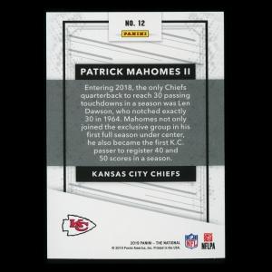 Patrick Mahomes II 2019 The National Chiefs