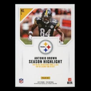 Antonio Brown 2018 The National Steelers