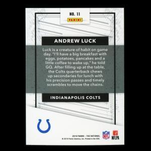 Andrew Luck 2019 The National Colts