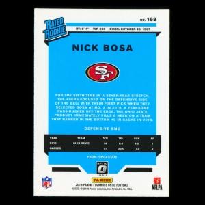 Nick Bosa RR 2019 Optic Rated Rookie 49ers