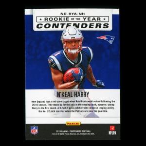 N'Keal Harry 2019 Contenders Rookie of the Year Patriots