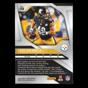 Troy Polamalu 2024 Panini Prizm Steelers