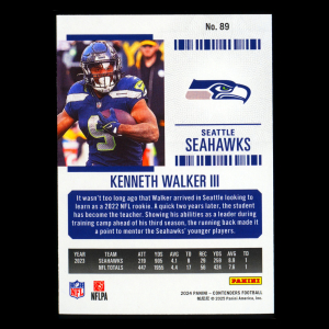 Kenneth Walker III 2024 Panini Contenders Seahawks