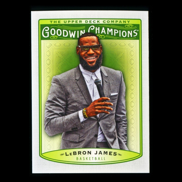 LeBron James 2019 Upper Deck Goodwin Champions Lakers #50