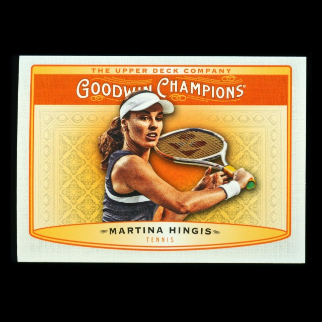 Martina Hingis 2019 Upper Deck Goodwin Champions #55
