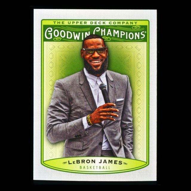 LeBron James 2019 Upper Deck Goodwin Champions Lakers #50