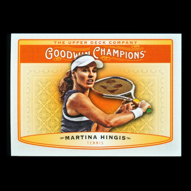 Martina Hingis 2019 Upper Deck Goodwin Champions #55