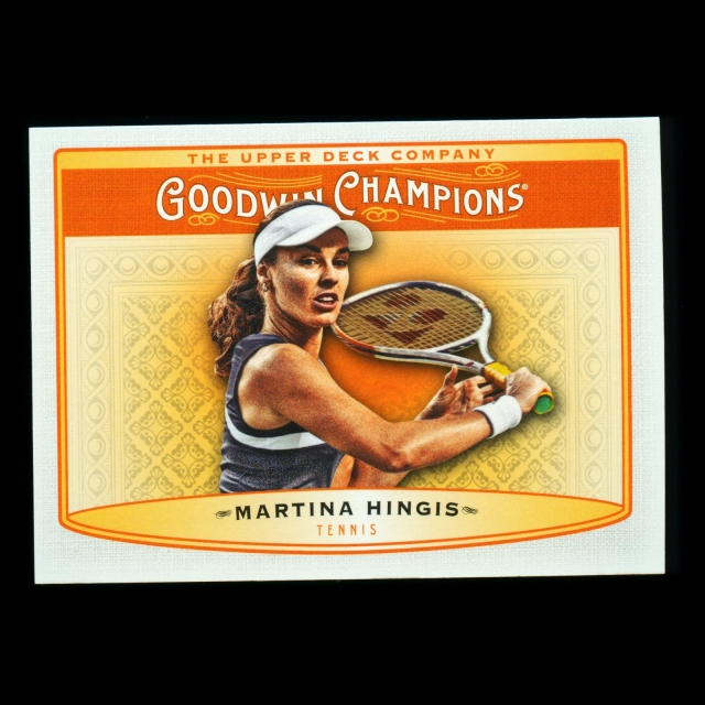 Martina Hingis 2019 Upper Deck Goodwin Champions #55