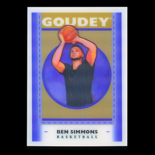 Ben Simmons 2019 Upper Deck Goodwin Champions Goudey 3D 76ers