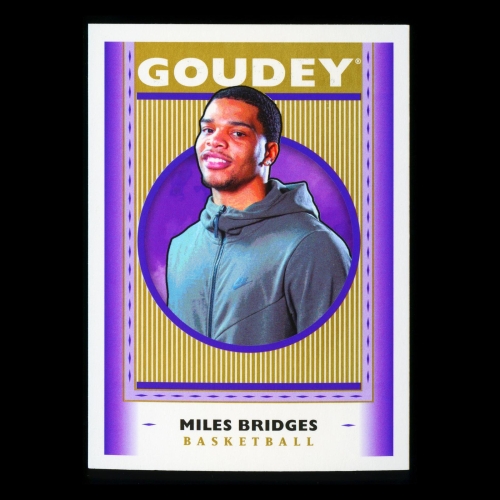 Miles Bridges 2019 Upper Deck Goodwin Champions Goudey Hornets