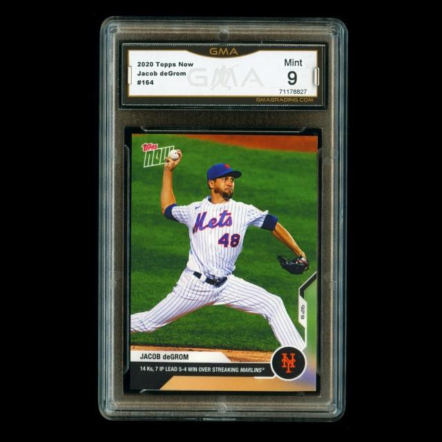 Jacob deGrom 2020 Topps Now Mets #164 Mint 9