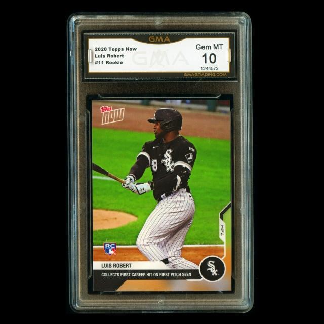 Luis Robert RC 2020 Topps Now Rookie White Sox #11 Gem MT 10