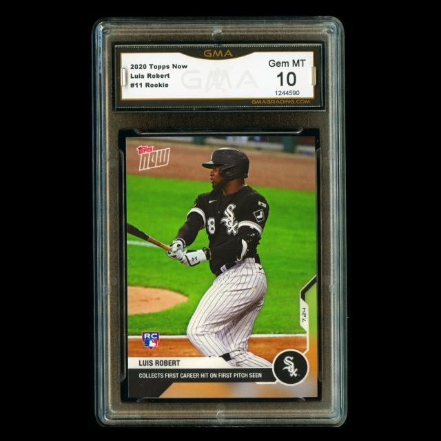 Luis Robert RC 2020 Topps Now Rookie White Sox #11 Gem MT 10