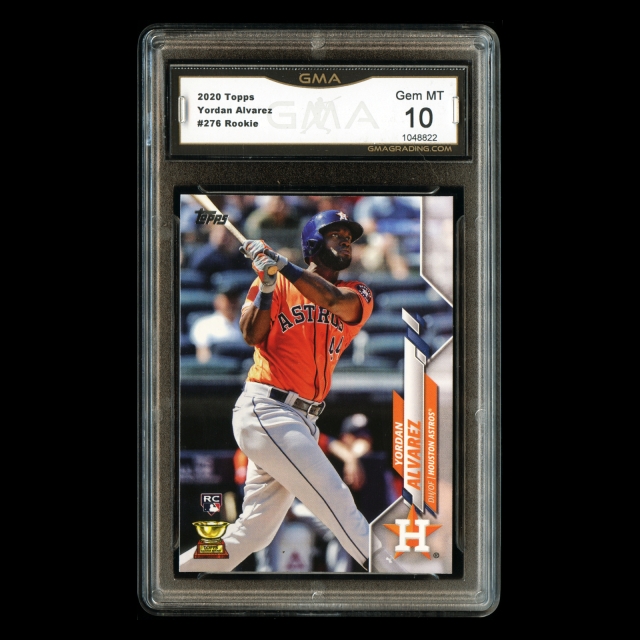 Yordan Alvarez RC 2020 Topps All-Star Rookie Astros #276 Gem MT 10