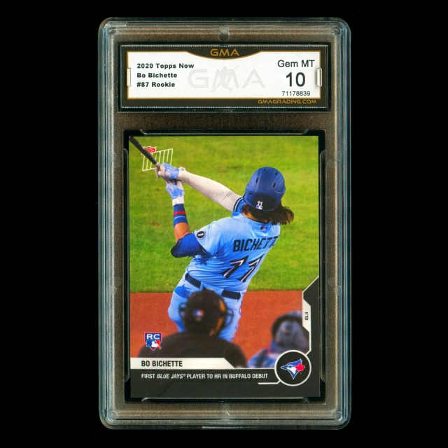 Bo Bichette RC 2020 Topps Now Rookie Blue Jays #87 Gem MT 10