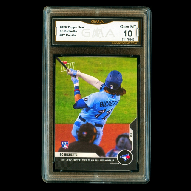 Bo Bichette RC 2020 Topps Now Rookie Blue Jays #87 Gem MT 10