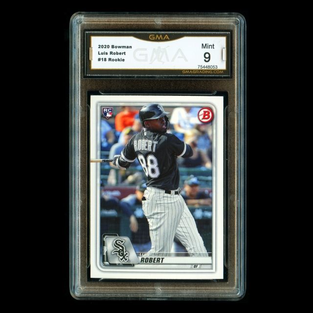 Luis Robert RC 2020 Bowman Rookie #18 Mint 9
