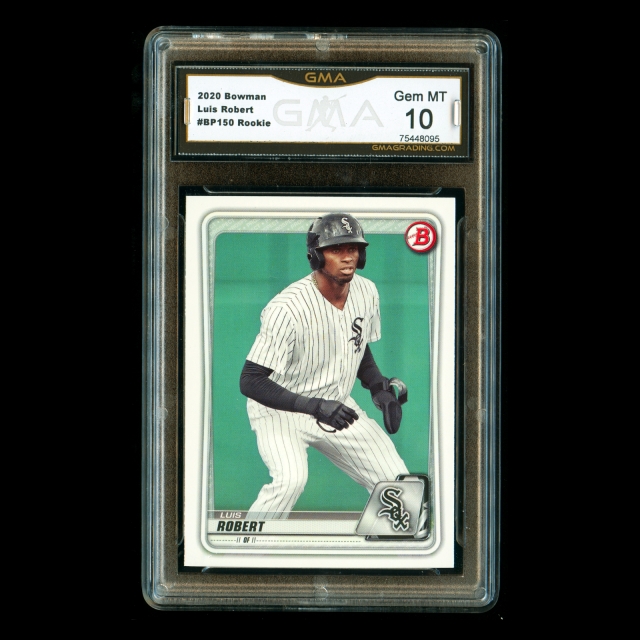 Luis Robert 2020 Bowman Prospect White Sox #150 Gem MT 10