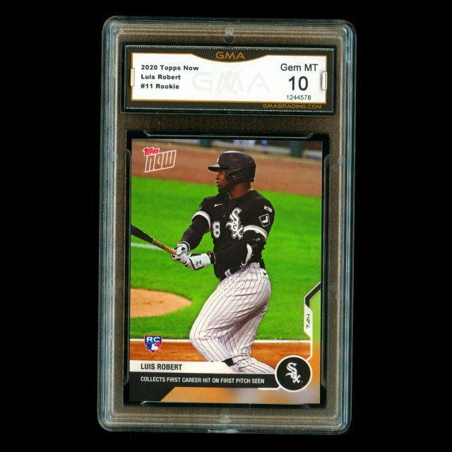 Luis Robert RC 2020 Topps Now Rookie White Sox #11 Gem MT 10