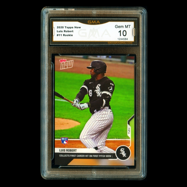 Luis Robert RC 2020 Topps Now Rookie White Sox #11 Gem MT 10