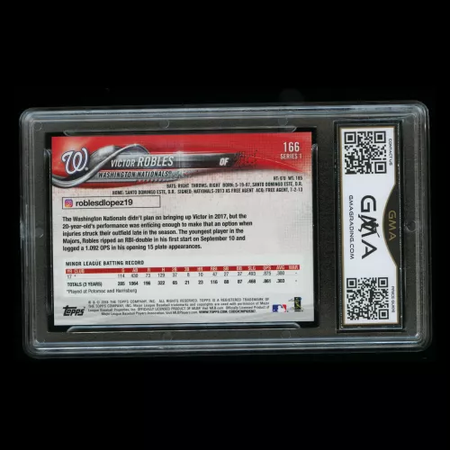Victor Robles RC 2018 Topps Rookie Nationals GMA Mint 9