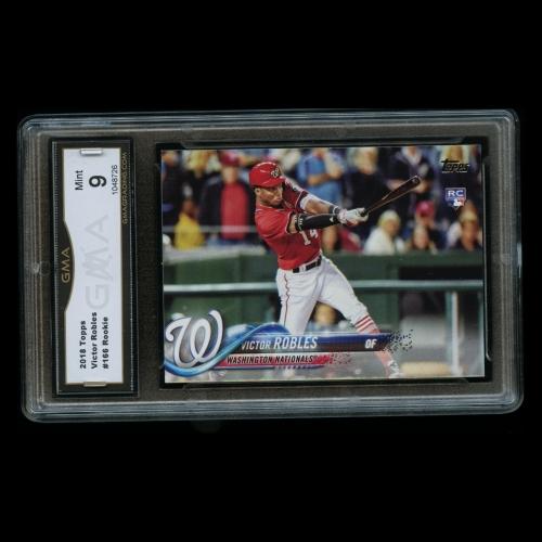 Victor Robles RC 2018 Topps Rookie Nationals GMA Mint 9