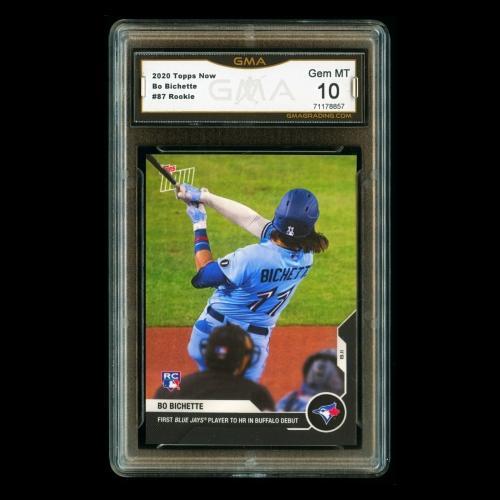 Bo Bichette RC 2020 Topps Now Rookie Blue Jays #87 Gem MT 10