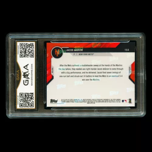 Jacob deGrom 2020 Topps Now Mets #164 Mint 9
