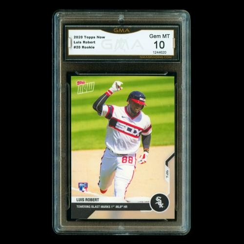 Luis Robert RC 2020 Topps Now Rookie White Sox #20 Gem MT 10