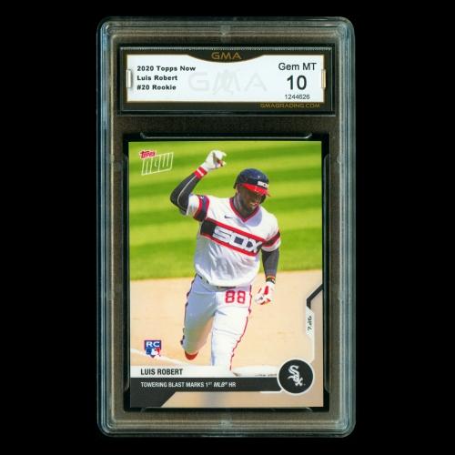 Luis Robert RC 2020 Topps Now Rookie White Sox #20 Gem MT 10